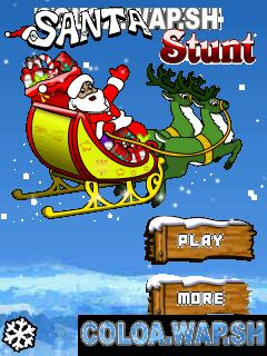 Game Giáng Sinh Santa Stunt . Cùng  Đóng Vai Ông Già Noel Đi Phát Quà Nào